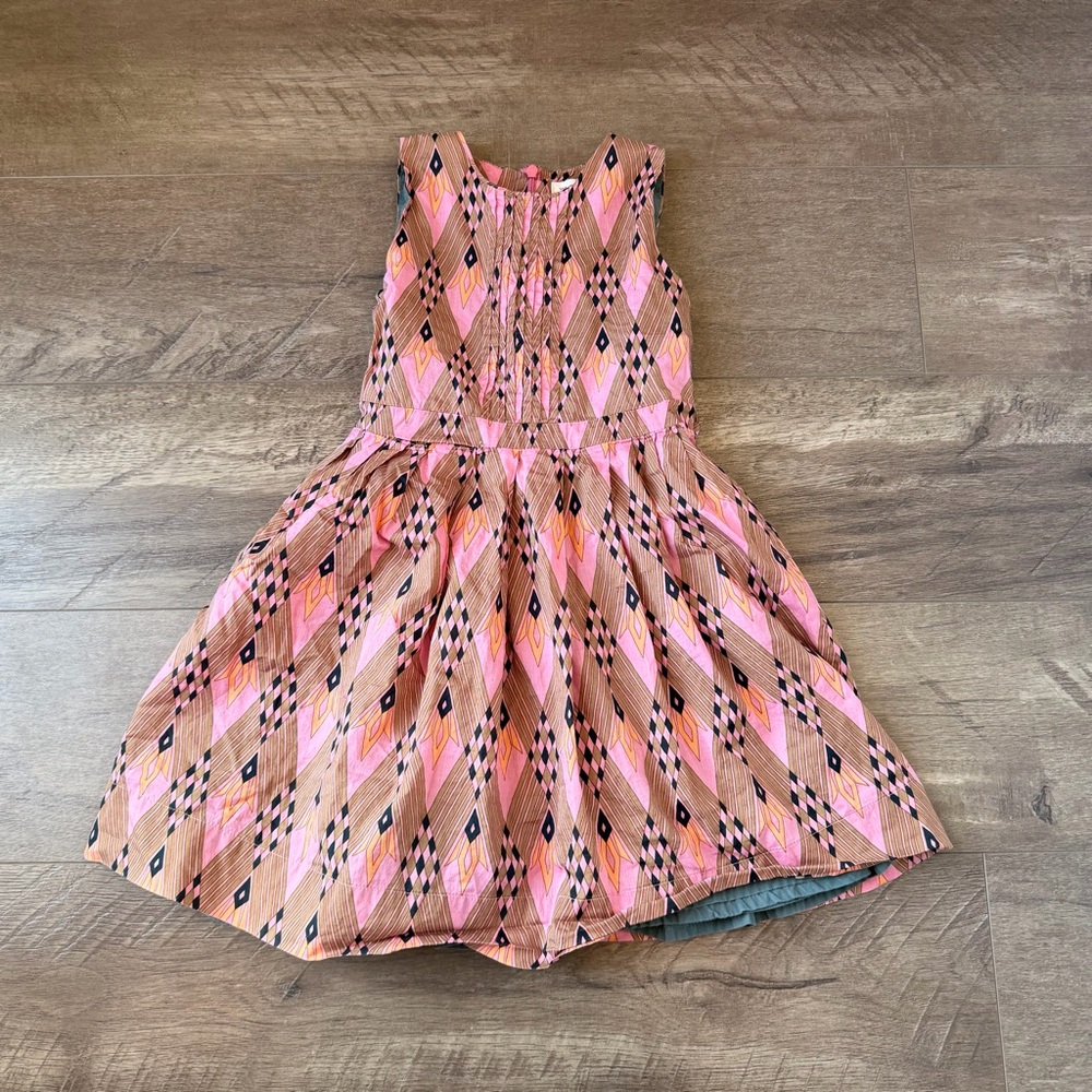 Maan Designer Girls Geometric Dress